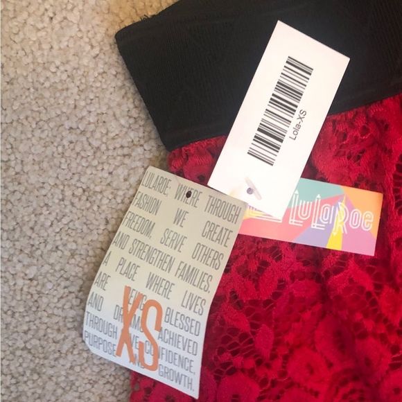 Boho Outfit
LuLa Rou Red Lace Skirt
Gilly Hicks Bralette 
White Blouse 
Sz Sm - Picture 8 of 14